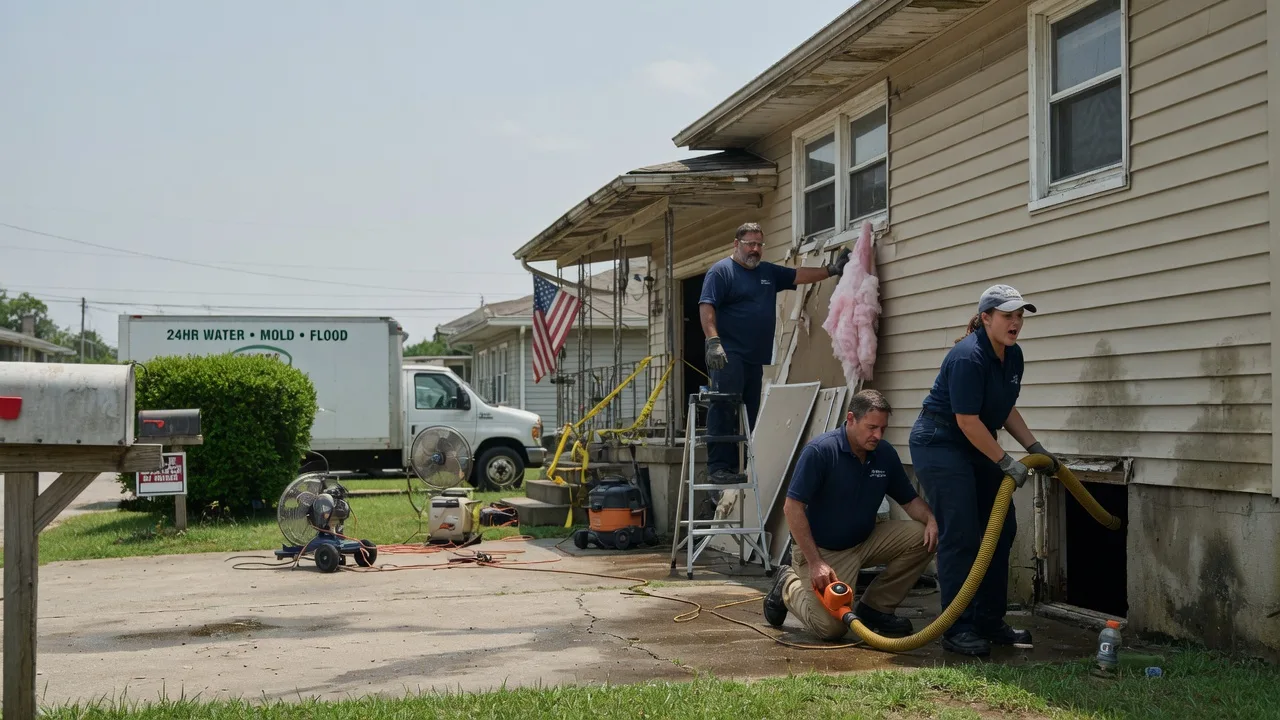 Water Damage Repair in Scott, LA near me